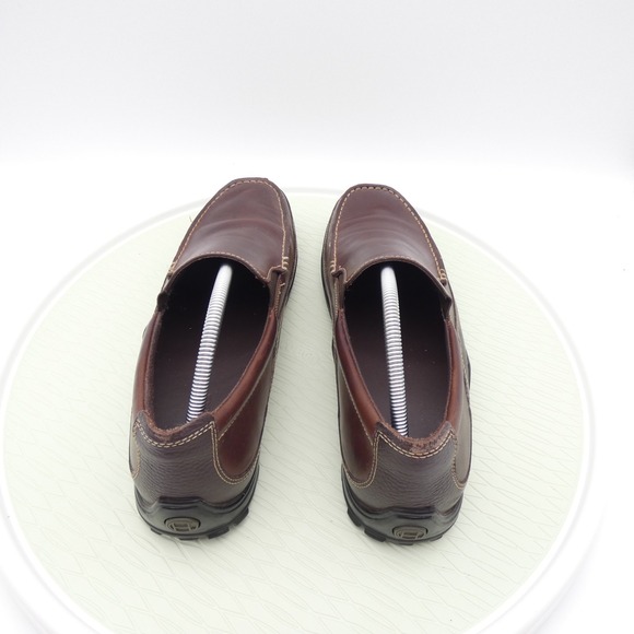 Cole Haan Tucker Venetian C04059 Mens US 12M Shoes Brown Leather Moc Toe Loafer - Picture 5 of 11